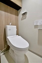 東武伊勢崎線 浅草駅 徒歩9分 14階建 築7年のトイレ写真