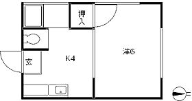 吉村荘の間取り