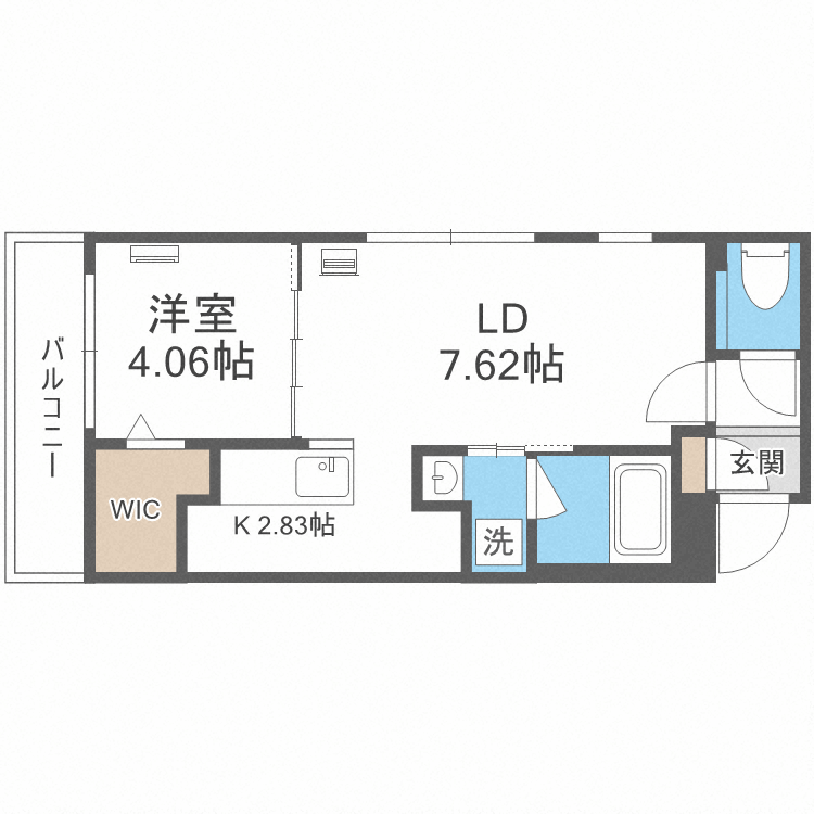 コアイズムの間取り