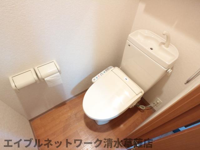 トイレ　ゆったりとした空間のトイレです