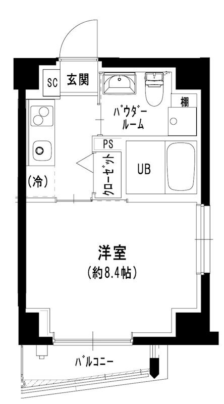 Riso siepe リーゾ・シェーペの間取り