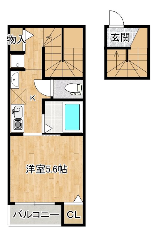 フリージアの間取り