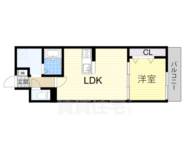 FREEDOM residence堺大小路の間取り