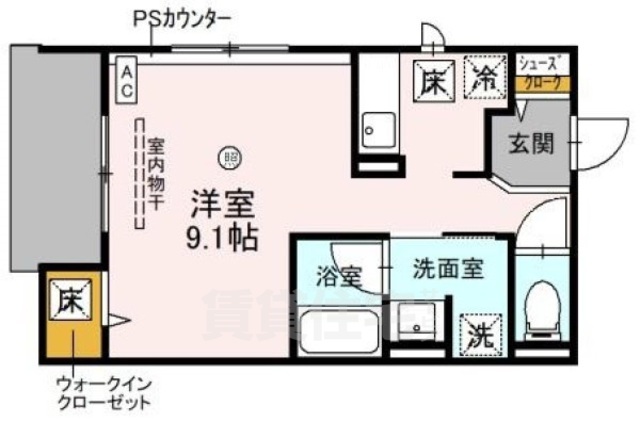 SERENOの間取り