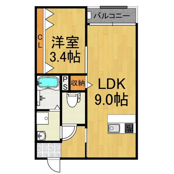 LECOCON蟹江IIの間取り