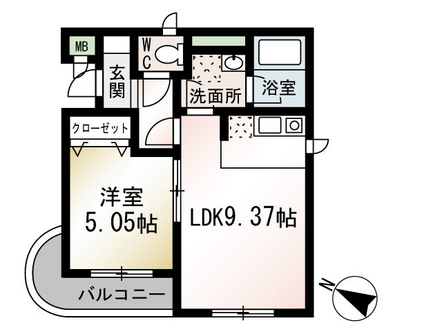 プレシャスの間取り