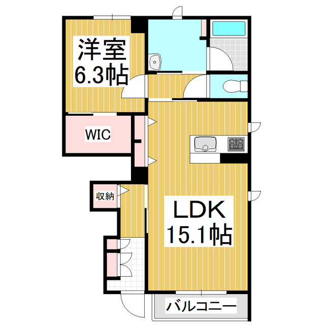 テロワール松本村井の間取り