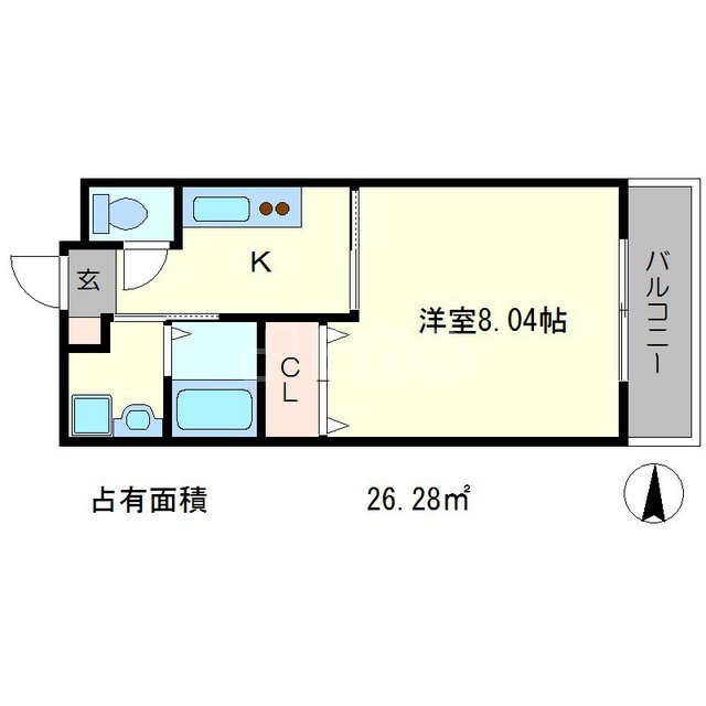 エクセレント出町柳の間取り