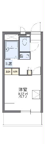 レオパレス徳島の間取り