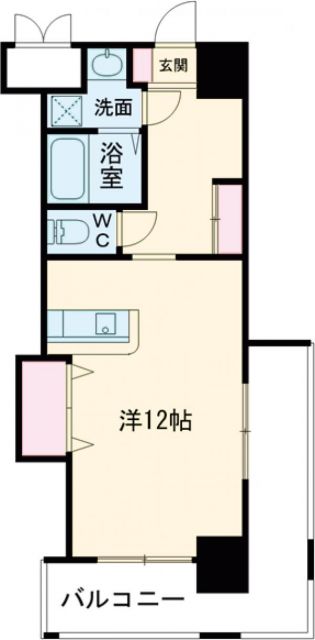 ロイヤル渡辺通IIの間取り