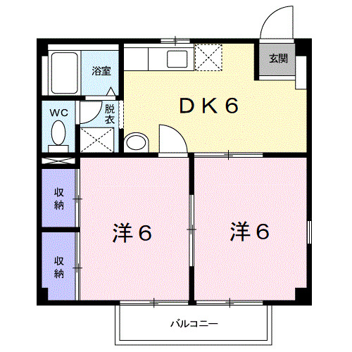 サンフィールドの間取り