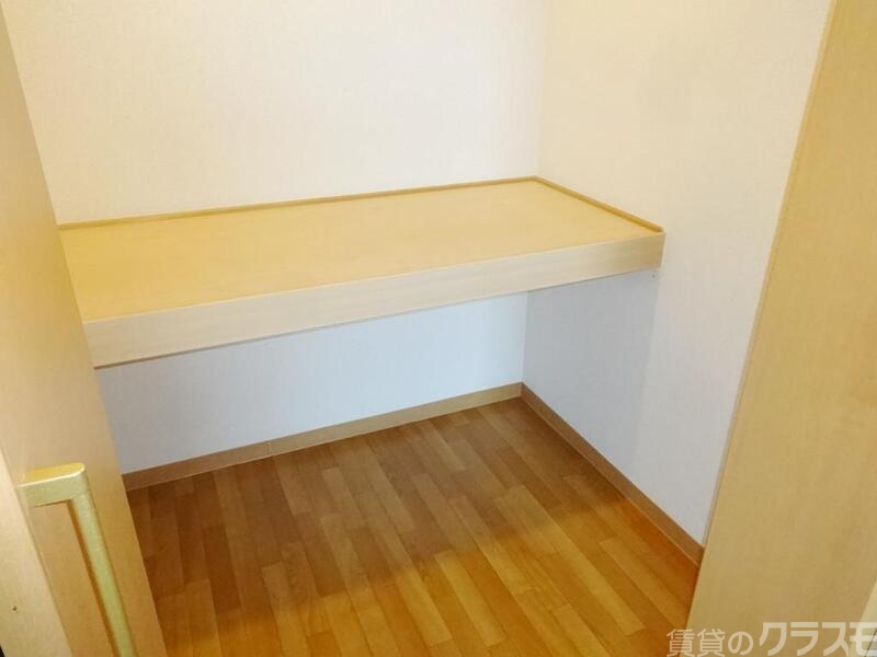 収納　ウォークインクローゼット完備！