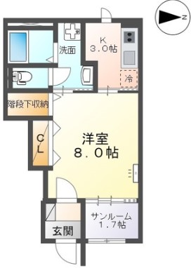 Ｒｅ．ｂｅｌｌ奥井町の間取り