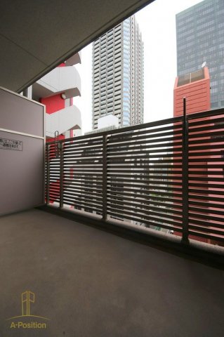 バルコニー　パークキューブ北浜