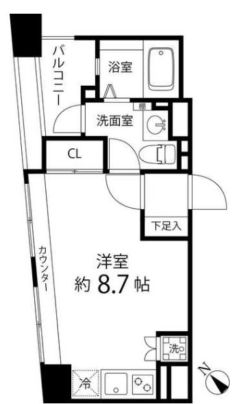 レニール本駒込の間取り