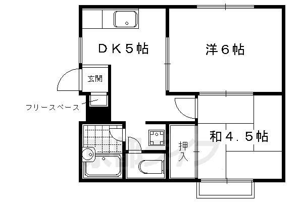 四十八番館の間取り