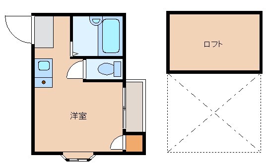 【パレット東比恵1の間取り】