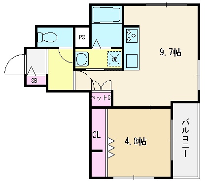 Ｌｅ　Ｃｉｅｌ（ルシエル）の間取り