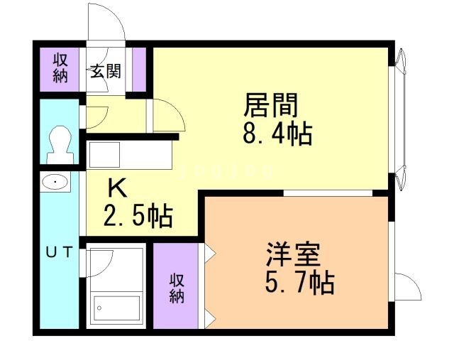 ロワールＤ棟の間取り