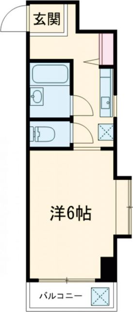 江戸川区東葛西のマンションの間取り