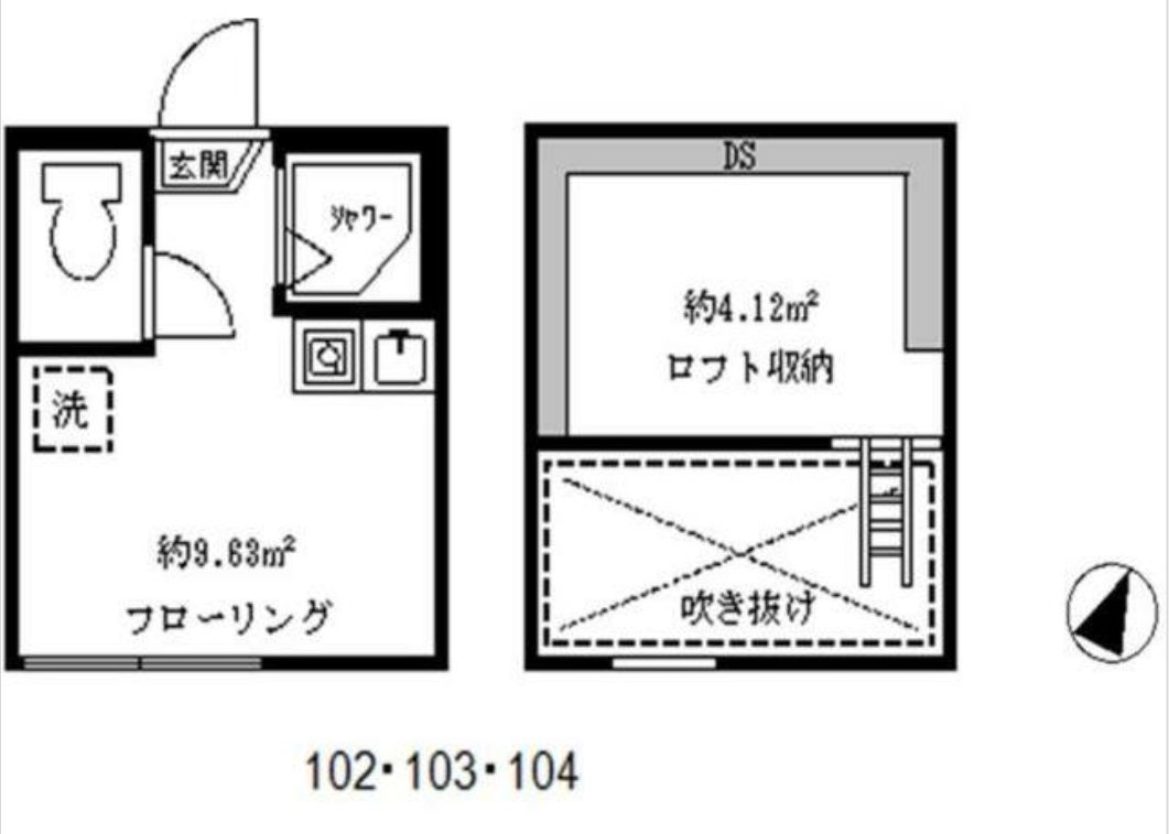 フェリスブロッサムの間取り