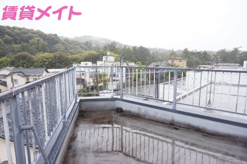 バルコニー　共同スペースです