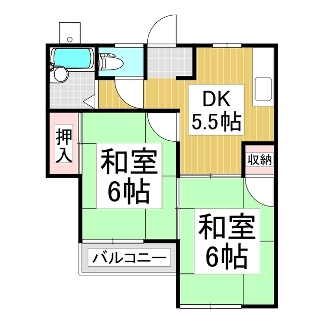 コスモパレスの間取り