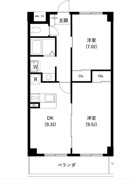 SANSEZON Iの間取り