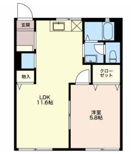 グランドールＭ　Ａの間取り