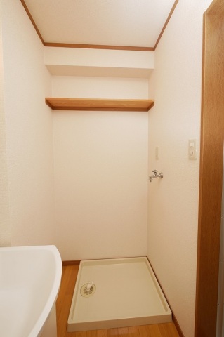 洗面設備　室内洗濯機置場