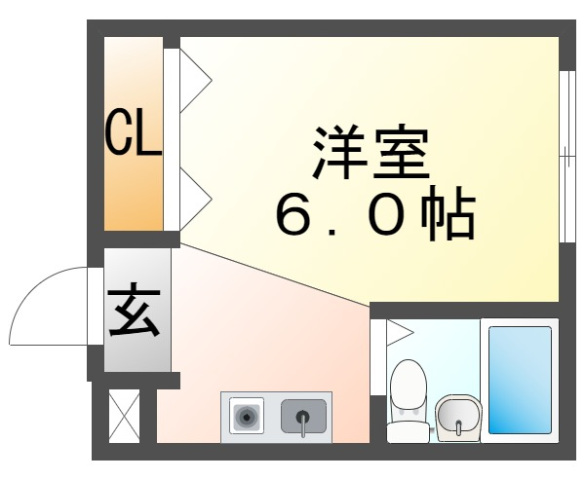 ソサエティ山手の間取り