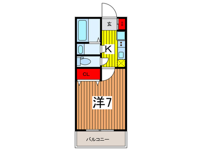 クリスタの間取り