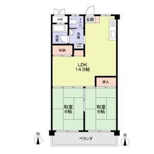 日香苑Iの間取り