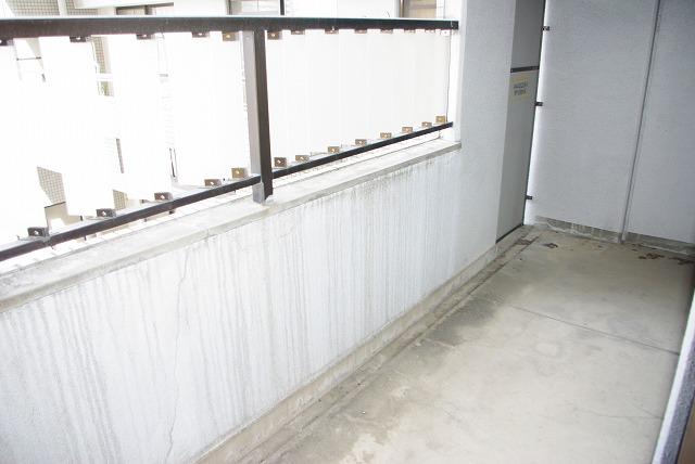 バルコニー　広々としたバルコニーです