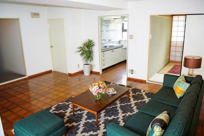 居室・リビング　CGで家具等を配置したもので家具等は含まれません