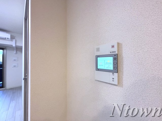 セキュリティ　モニター付きインターホンです