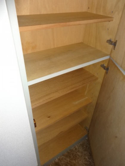 収納　※別号室の写真です