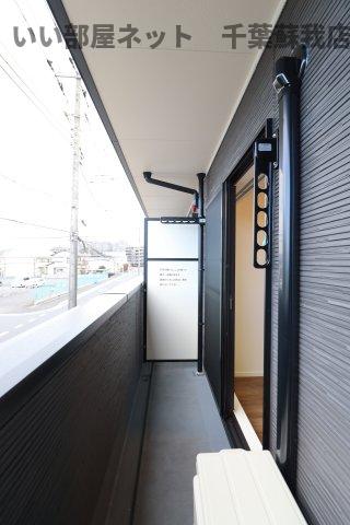 バルコニー　バルコニーがあります