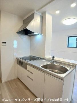 キッチン　IH＆グリル付システムキッチン（イメージ）