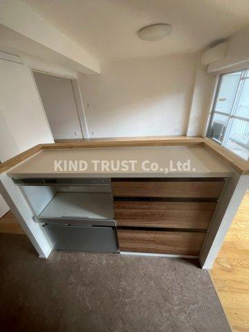 収納　たっぷりとした収納スペースです