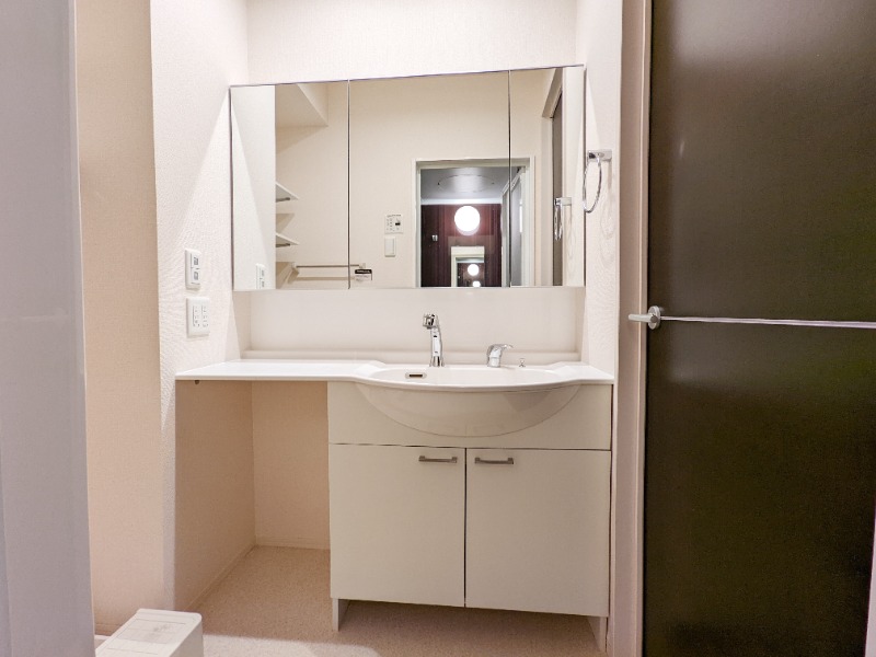 洗面設備　図面と現状に相違がある場合には現状を優先