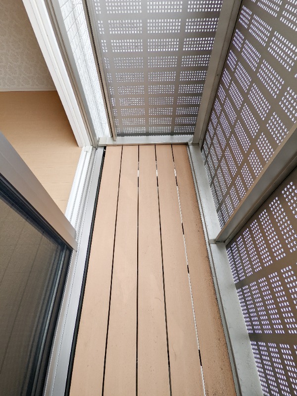 バルコニー　図面と現状に相違がある場合には現状を優先