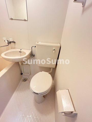 トイレ　ゆったりとした空間のトイレです