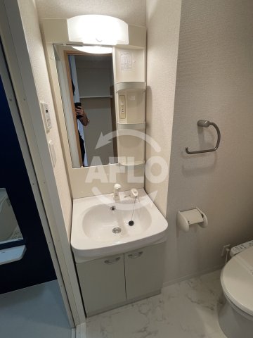 洗面設備　ラクラス福島野田　洗面化粧台