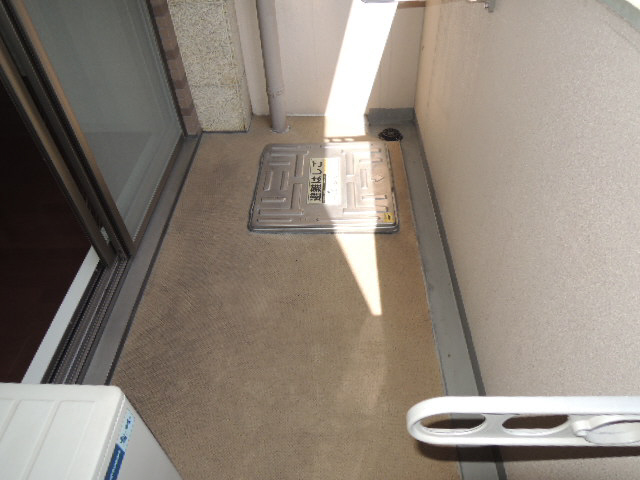 バルコニー　バルコニーがあります