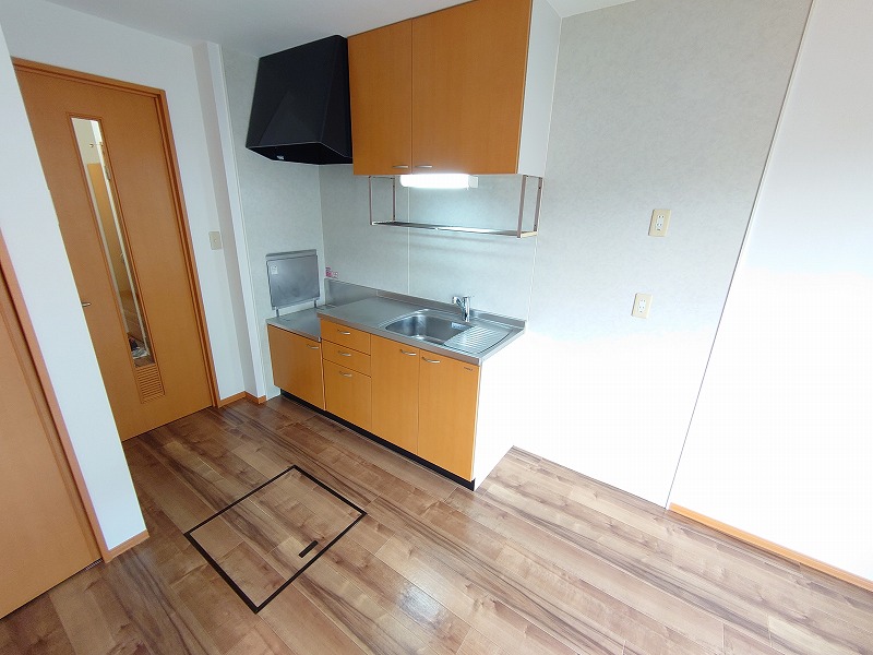 キッチン　写真は内装済み別号室