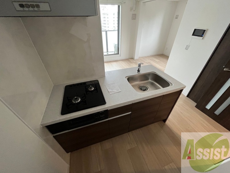 キッチン　システムキッチンなので、すぐお料理に使えます！