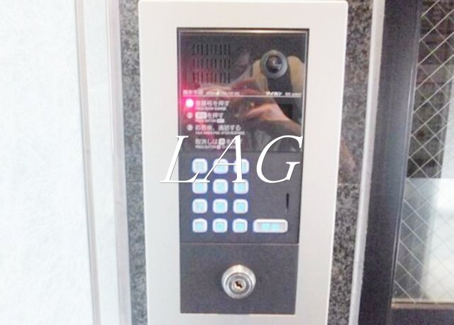 セキュリティ　オートロックです。