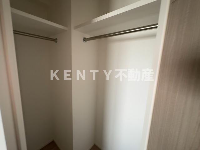 収納　大きなスペースがあり、収納には困りません