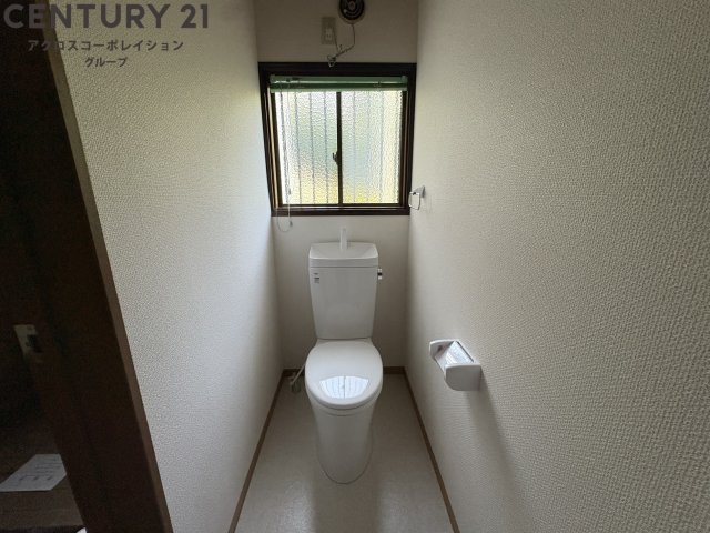 トイレ　ゆったり落ち着けるトイレです
